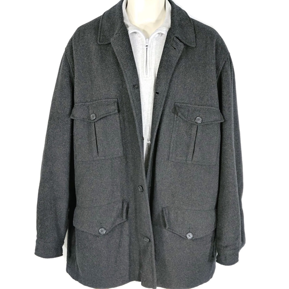 BROOKS BROTHERS Wool Cashmere Overcoat Men's L